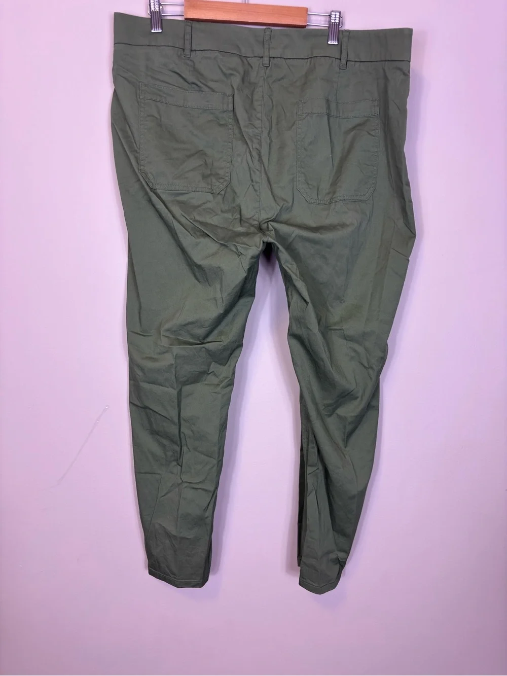 J. Crew Olive Green Slim Boyfriend Chinos Pants Women’s 18